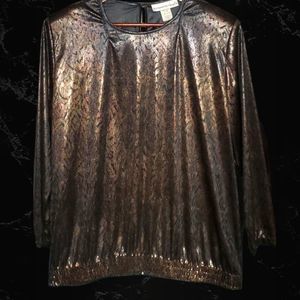 RARE VINTAGE 1960s/70s Fundamental Things II Iridescent Top